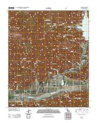 Piru California Historical topographic map, 1:24000 scale, 7.5 X 7.5 Minute, Year 2012