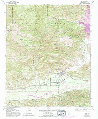 Piru California Historical topographic map, 1:24000 scale, 7.5 X 7.5 Minute, Year 1952