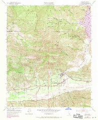 Piru California Historical topographic map, 1:24000 scale, 7.5 X 7.5 Minute, Year 1952