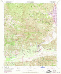 Piru California Historical topographic map, 1:24000 scale, 7.5 X 7.5 Minute, Year 1952