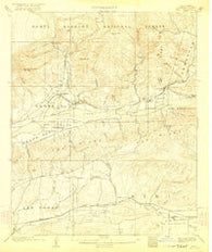 Piru California Historical topographic map, 1:62500 scale, 15 X 15 Minute, Year 1921