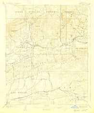 Piru California Historical topographic map, 1:62500 scale, 15 X 15 Minute, Year 1921