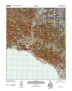 Pismo Beach California Historical topographic map, 1:24000 scale, 7.5 X 7.5 Minute, Year 2012