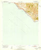 Pitas Point California Historical topographic map, 1:24000 scale, 7.5 X 7.5 Minute, Year 1950