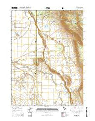 Pittville California Current topographic map, 1:24000 scale, 7.5 X 7.5 Minute, Year 2015