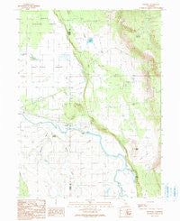 Pittville California Historical topographic map, 1:24000 scale, 7.5 X 7.5 Minute, Year 1990