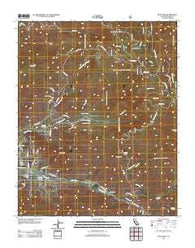 Piute Peak California Historical topographic map, 1:24000 scale, 7.5 X 7.5 Minute, Year 2012