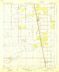 Pixley California Historical topographic map, 1:31680 scale, 7.5 X 7.5 Minute, Year 1929