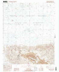 Placer Canyon California Historical topographic map, 1:24000 scale, 7.5 X 7.5 Minute, Year 1986