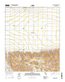 Placer Canyon California Current topographic map, 1:24000 scale, 7.5 X 7.5 Minute, Year 2015