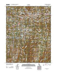 Placerville California Historical topographic map, 1:24000 scale, 7.5 X 7.5 Minute, Year 2012