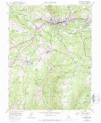 Placerville California Historical topographic map, 1:24000 scale, 7.5 X 7.5 Minute, Year 1949