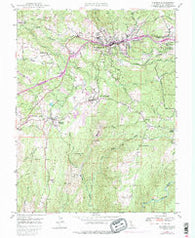 Placerville California Historical topographic map, 1:24000 scale, 7.5 X 7.5 Minute, Year 1949