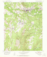 Placerville California Historical topographic map, 1:24000 scale, 7.5 X 7.5 Minute, Year 1949