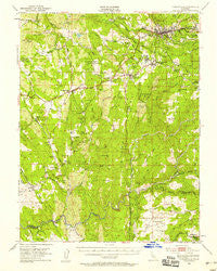 Placerville California Historical topographic map, 1:62500 scale, 15 X 15 Minute, Year 1949