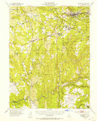 Placerville California Historical topographic map, 1:62500 scale, 15 X 15 Minute, Year 1949