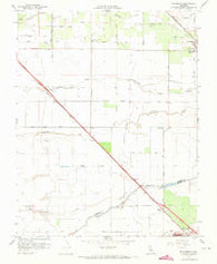 Plainsburg California Historical topographic map, 1:24000 scale, 7.5 X 7.5 Minute, Year 1960