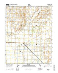 Planada California Current topographic map, 1:24000 scale, 7.5 X 7.5 Minute, Year 2015