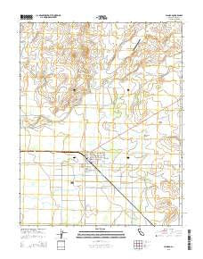 Planada California Current topographic map, 1:24000 scale, 7.5 X 7.5 Minute, Year 2015