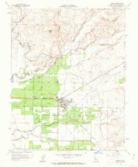 Planada California Historical topographic map, 1:24000 scale, 7.5 X 7.5 Minute, Year 1961