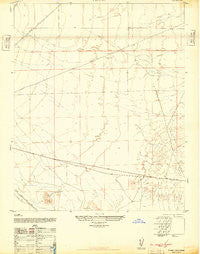 Plano California Historical topographic map, 1:24000 scale, 7.5 X 7.5 Minute, Year 1947