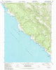 Plantation California Historical topographic map, 1:24000 scale, 7.5 X 7.5 Minute, Year 1977