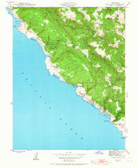 Plantation California Historical topographic map, 1:24000 scale, 7.5 X 7.5 Minute, Year 1943