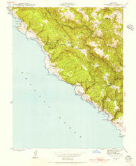Plantation California Historical topographic map, 1:24000 scale, 7.5 X 7.5 Minute, Year 1943