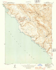 Plantation California Historical topographic map, 1:31680 scale, 7.5 X 7.5 Minute, Year 1944