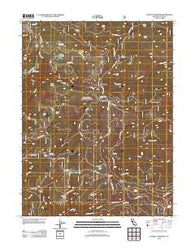 Plaskett Meadows California Historical topographic map, 1:24000 scale, 7.5 X 7.5 Minute, Year 2012