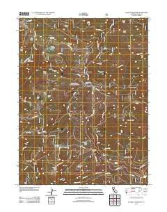 Plaskett Meadows California Historical topographic map, 1:24000 scale, 7.5 X 7.5 Minute, Year 2012