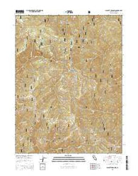 Plaskett Meadows California Current topographic map, 1:24000 scale, 7.5 X 7.5 Minute, Year 2015