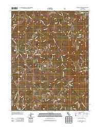 Plaskett Ridge California Historical topographic map, 1:24000 scale, 7.5 X 7.5 Minute, Year 2012
