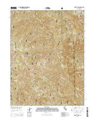 Plaskett Ridge California Current topographic map, 1:24000 scale, 7.5 X 7.5 Minute, Year 2015