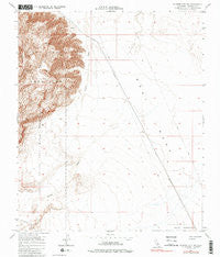 Plaster City NW California Historical topographic map, 1:24000 scale, 7.5 X 7.5 Minute, Year 1956