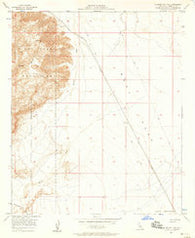 Plaster City NW California Historical topographic map, 1:24000 scale, 7.5 X 7.5 Minute, Year 1956