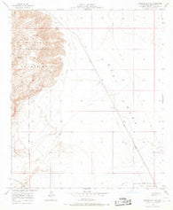 Plaster City NW California Historical topographic map, 1:24000 scale, 7.5 X 7.5 Minute, Year 1956