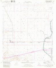 Plaster City California Historical topographic map, 1:24000 scale, 7.5 X 7.5 Minute, Year 1957