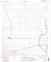 Plaster City California Historical topographic map, 1:24000 scale, 7.5 X 7.5 Minute, Year 1957