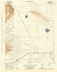 Plaster City California Historical topographic map, 1:62500 scale, 15 X 15 Minute, Year 1944