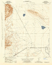 Plaster City California Historical topographic map, 1:62500 scale, 15 X 15 Minute, Year 1944