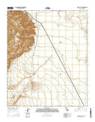 Plaster City NW California Current topographic map, 1:24000 scale, 7.5 X 7.5 Minute, Year 2015