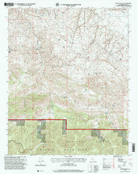 Pleito Hills California Historical topographic map, 1:24000 scale, 7.5 X 7.5 Minute, Year 1995