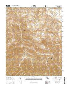 Pleito Hills California Current topographic map, 1:24000 scale, 7.5 X 7.5 Minute, Year 2015