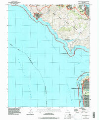 Point Bonita California Historical topographic map, 1:24000 scale, 7.5 X 7.5 Minute, Year 1993