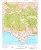 Point Dume California Historical topographic map, 1:24000 scale, 7.5 X 7.5 Minute, Year 1950