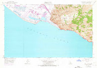 Point Mugu California Historical topographic map, 1:24000 scale, 7.5 X 7.5 Minute, Year 1949