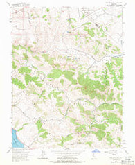 Point Reyes NE California Historical topographic map, 1:24000 scale, 7.5 X 7.5 Minute, Year 1954