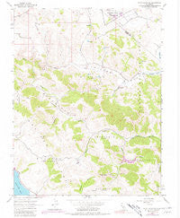 Point Reyes NE California Historical topographic map, 1:24000 scale, 7.5 X 7.5 Minute, Year 1954