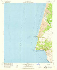 Point Sal California Historical topographic map, 1:24000 scale, 7.5 X 7.5 Minute, Year 1958